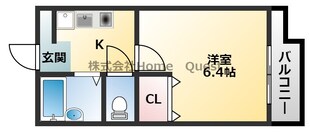 OMレジデンス柏原の物件間取画像